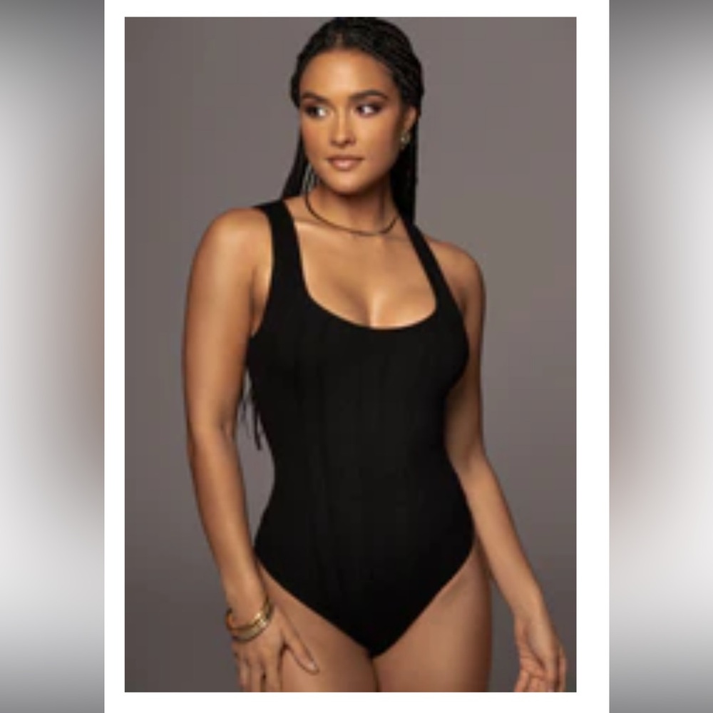 JLUXLABEL BLACK MARIAH BODYSUIT